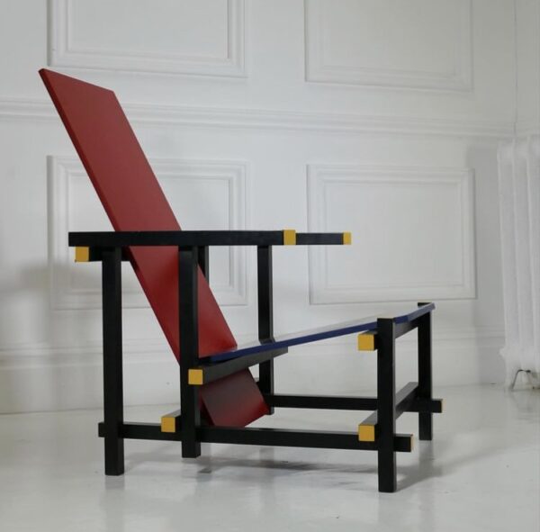 Red & Blue armchair - Image 2