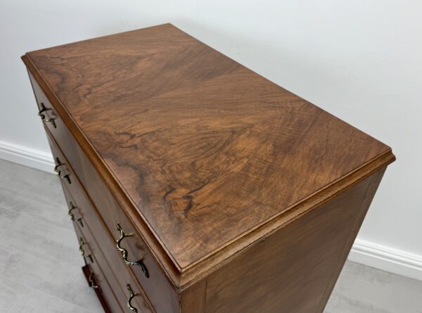 Art Deco Walnut Chest Of Drawers - Image 8