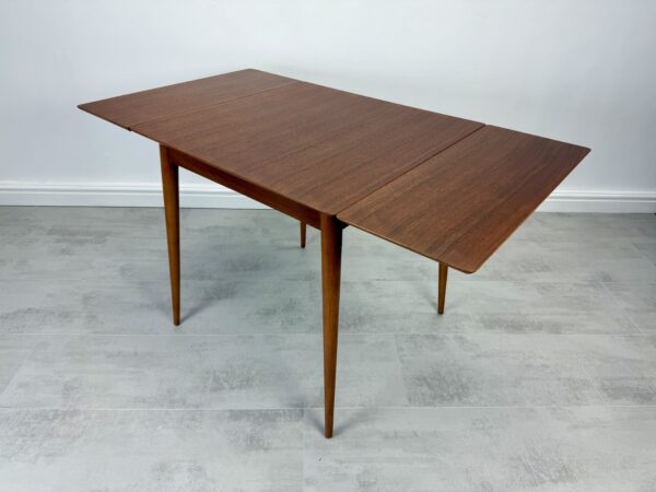 Mid Century Teak Drop Leaf Dining Table - Image 2