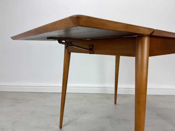 Mid Century Teak Drop Leaf Dining Table - Image 7