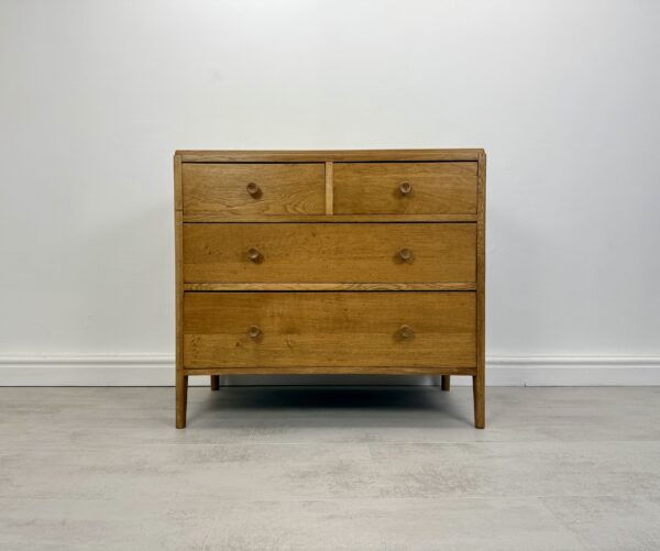 Mid Century Light Oak chest Of Drawers
