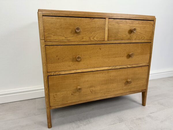 Mid Century Light Oak chest Of Drawers - Image 3