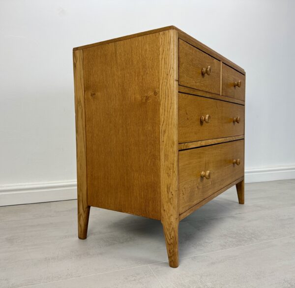 Mid Century Light Oak chest Of Drawers - Image 6