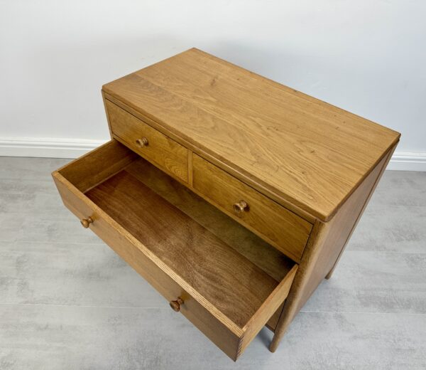 Mid Century Light Oak chest Of Drawers - Image 10
