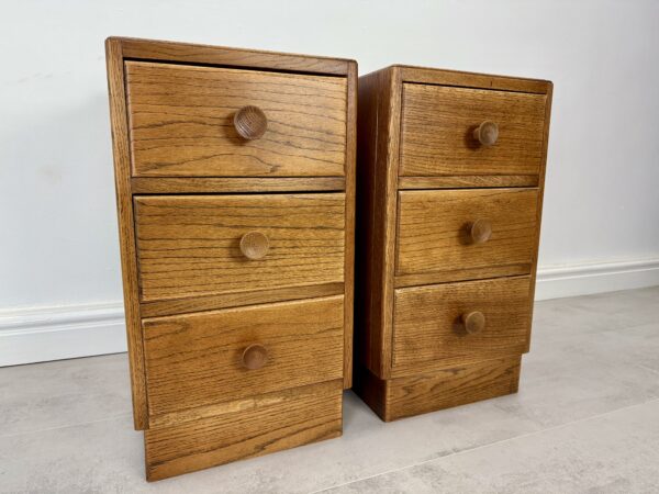 Pair Of Oak Bedside Tables - Image 3